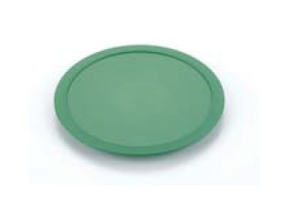 Крышка пластиковая пастельно-зеленая 13,9см