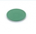 Крышка пластиковая пастельно-зеленая  10,5см