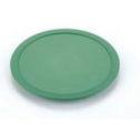 Крышка пластиковая пастельно-зеленая 13,9см