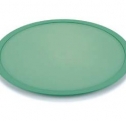 Крышка пластиковая пастельно-зеленая 21,8см