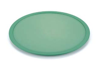 Крышка пластиковая пастельно-зеленая 21,8см