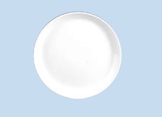 Тарелка плоская круглая Top Dining 22см